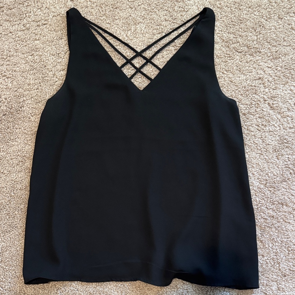 Express Black Strappy Camisole